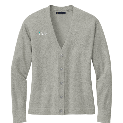 HumanInterest - Brooks Brothers Women's Cotton Stretch Cardigan Sweater