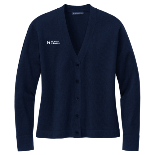 HumanInterest - Brooks Brothers Women's Cotton Stretch Cardigan Sweater