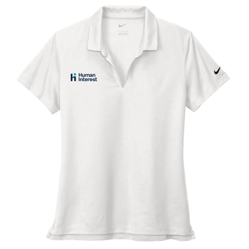 HumanInterest - PRINTED - Nike Ladies Dri-FIT Micro Pique 2.0 Polo v2